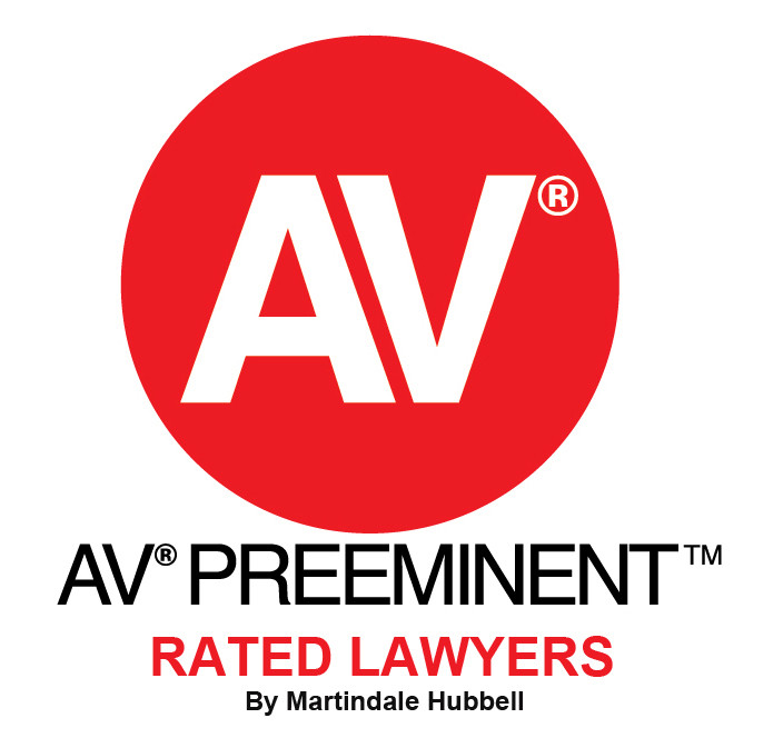 AV Preeminent - rated lawyers award