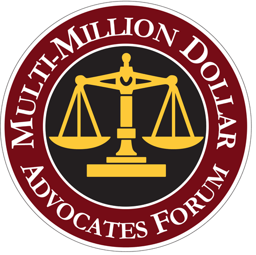 Multi-million dollar advocates forum logo